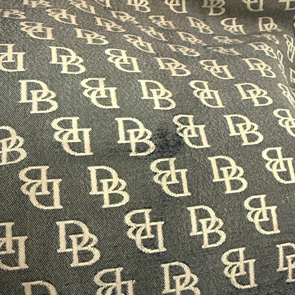 Vintage Dooney & Bourke large hobo monogram bag JUNK - Picture 5 of 16